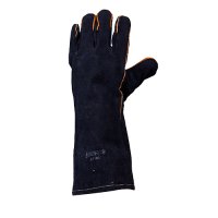 Welding Gloves, Black/Gold
