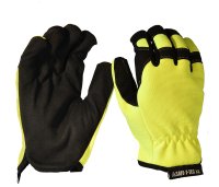 Synthetic Riggers Gloves, Fluro