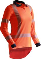 Caution Orange L/S TTMC-W Segmented Tape Women'S Micro Fi