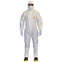 Disp Coveralls Barrier-Tec 2000, 65Gsm, White