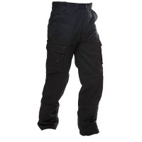 280 Gsm Cargo Trousers, Black
