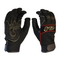 Full Finger Mechanics Glove, Black