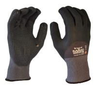 Maxi Grip Xtra, Black Fully Coated, Dots