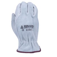 Drivers Glove, Split Cow Leather, Wing Thumb