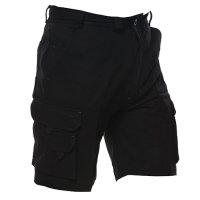 280Gsm Cargo Shorts, Black
