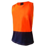 Singlet, Orange/Blue