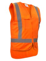 Caution Orange TTMC-W17 Safety Vest