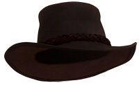 Caution Leather Hat