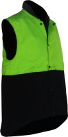 Children'S Yellow/Brown D/O Oilskin Sleeveless Vest