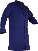Caution Royal Blue Polycotton Dustcoat