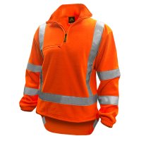 Hi Vis Polar Fleece, 360Gsm, Orange, TTMC