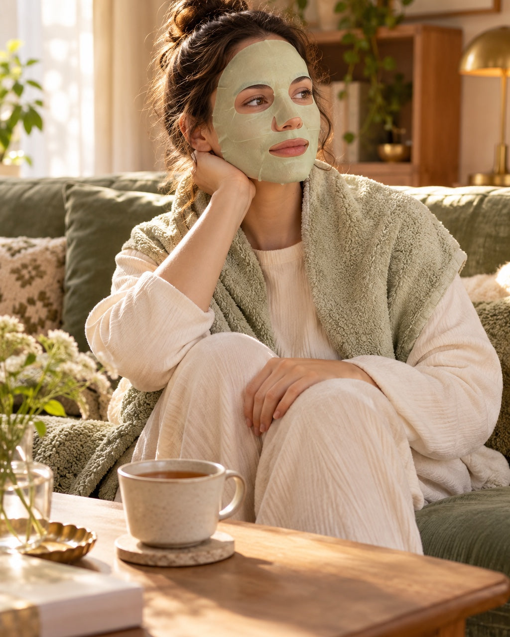 Jema Rose 8+ Minute Replenishing Hydration Mask (Green)